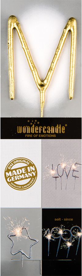 M gold Chromo Wondercandle® classic