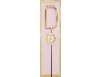 D gold Goldstück pink Wondercandle® classic