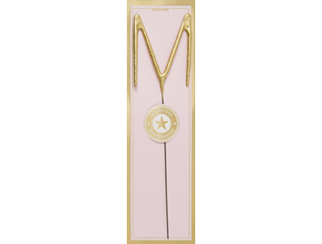 M gold Goldstück pink Wondercandle® classic