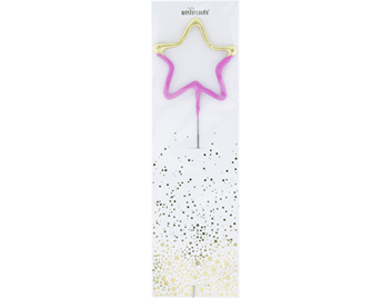 Stern Bicolor 2-farbig gold pink Wondercandle® classic