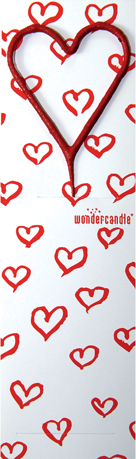 Herz rot 910 Wondercandle® mini