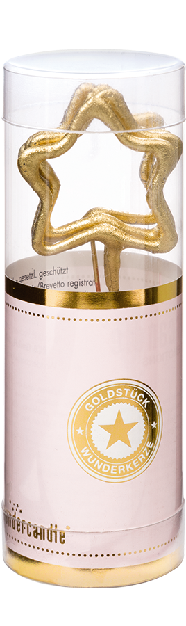 Stern gold Goldstück 247 Wondercandle® mini 4er Set