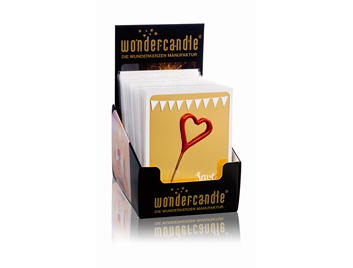 Goldfunkeln Mini Wondercard Sortiment 24 Stück im Display
