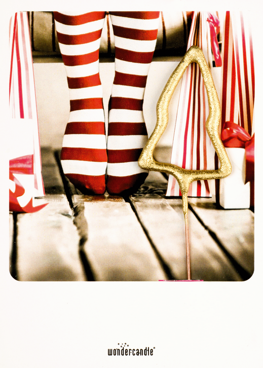 Red socks 371 Mini Wondercard®