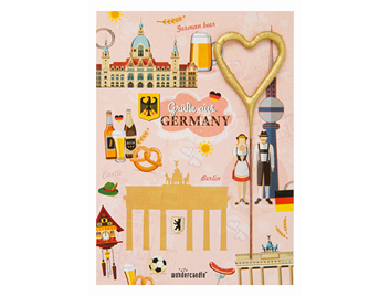 Hello from GERMANY Mini Wondercard®