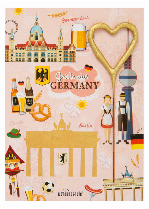 "Hello from GERMANY" Mini Wondercard®