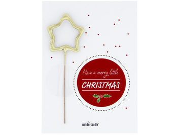 Have a merry little Christmas 473 Santa Clause Mini Wondercard