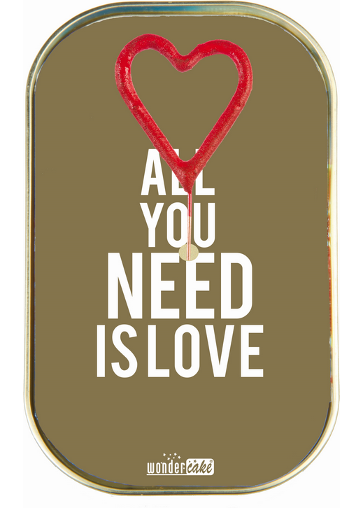 All you need ist Love gold 399 Wondercake®