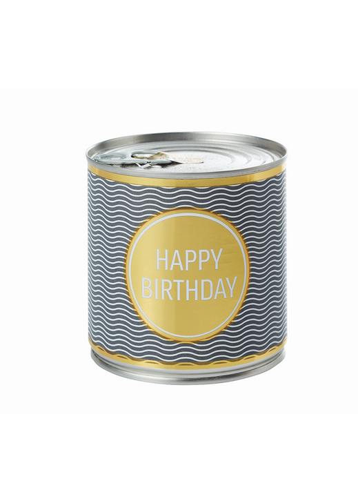 Cancake Happy Birthday grau 272 Browniekuchen