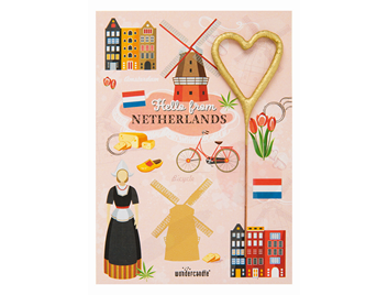 Hello from NETHERLANDS Mini Wondercard